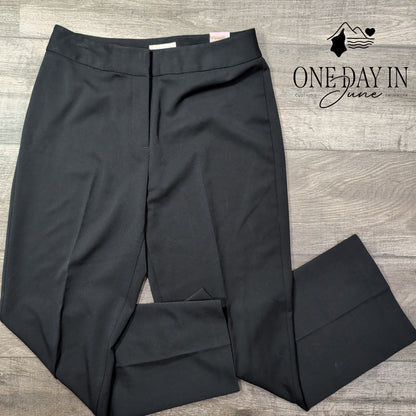 Worthington Audrey Fit Dress Pants Short Black Stretch NWT Size 10 Short