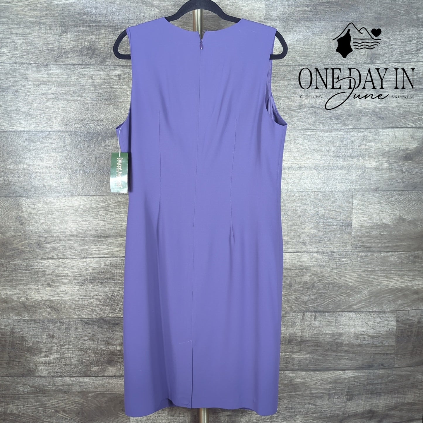 harve' benard Sleeveless Pocketed Lined Dress Size 14