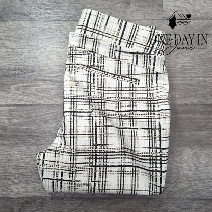 Liverpool White Whisper Leggings Size 12