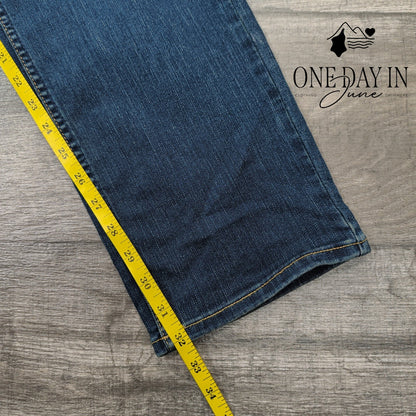 Calvin Klein Jeans Mens Slim Fit Aveon Blue Stretch Denim NWT $99 Size 34X32