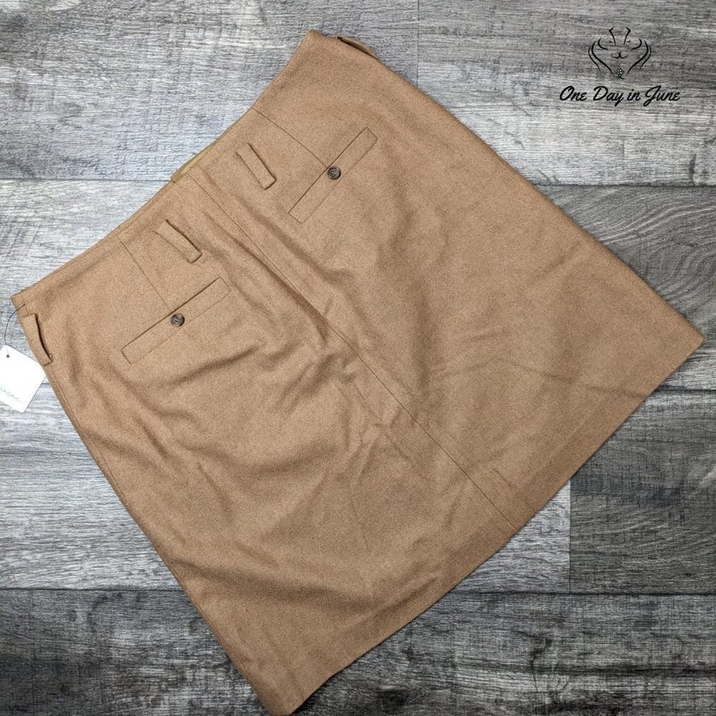 Halogen Wool Pocketed Mini Skirt Size 10
