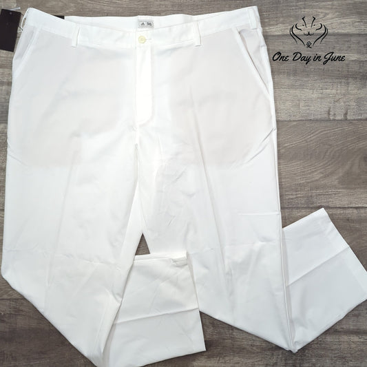 Adidas Flat Front Golf Pants Size 42X30