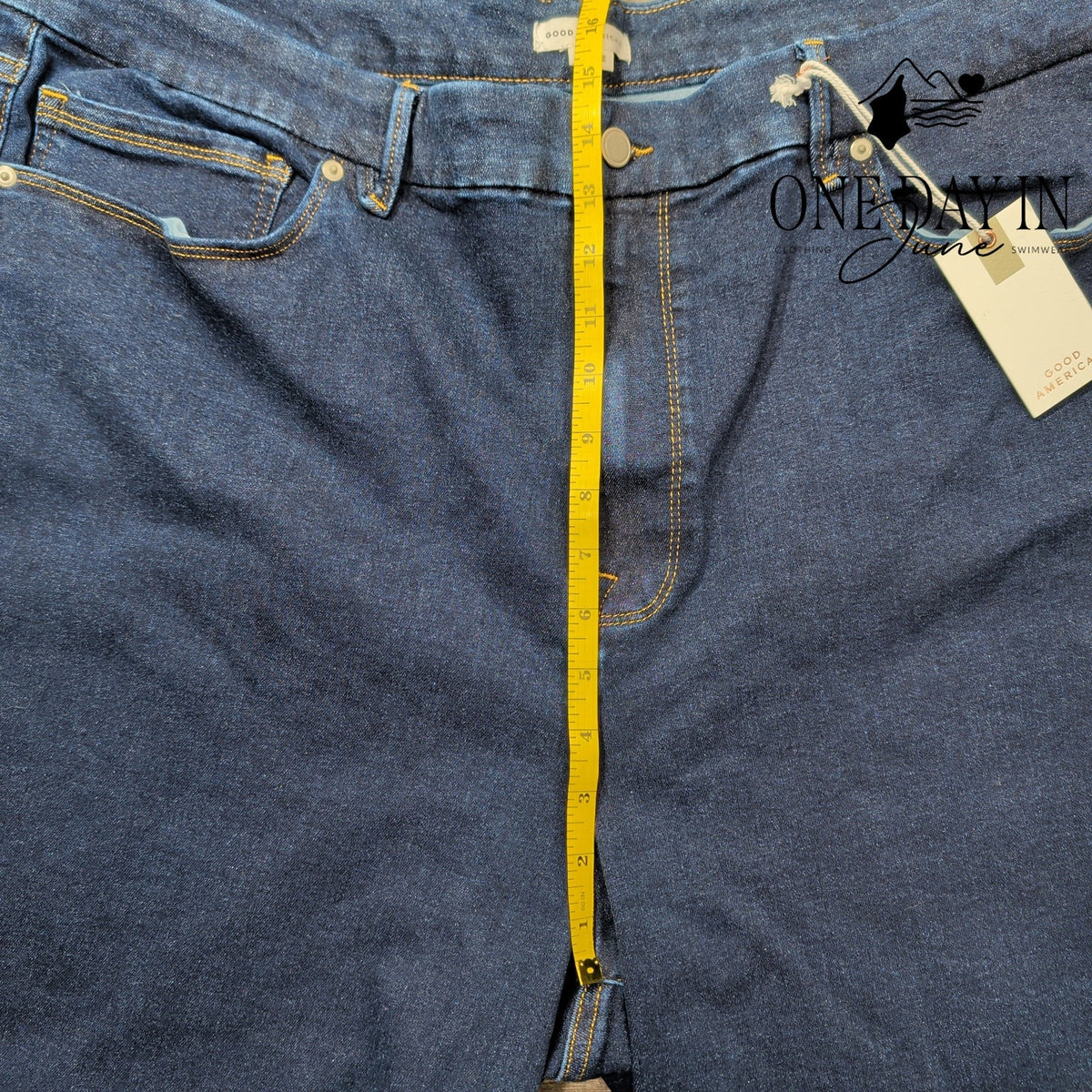 Good American Good Legs Skinny Jeans Deep Blue NWT $159 Size 28-32