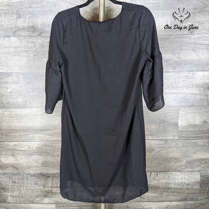 Belongsci V Neck Shift Dress Size M
