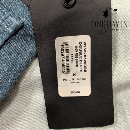 Rag & Bone High Rise Skinny Jeans Size 10 (30)