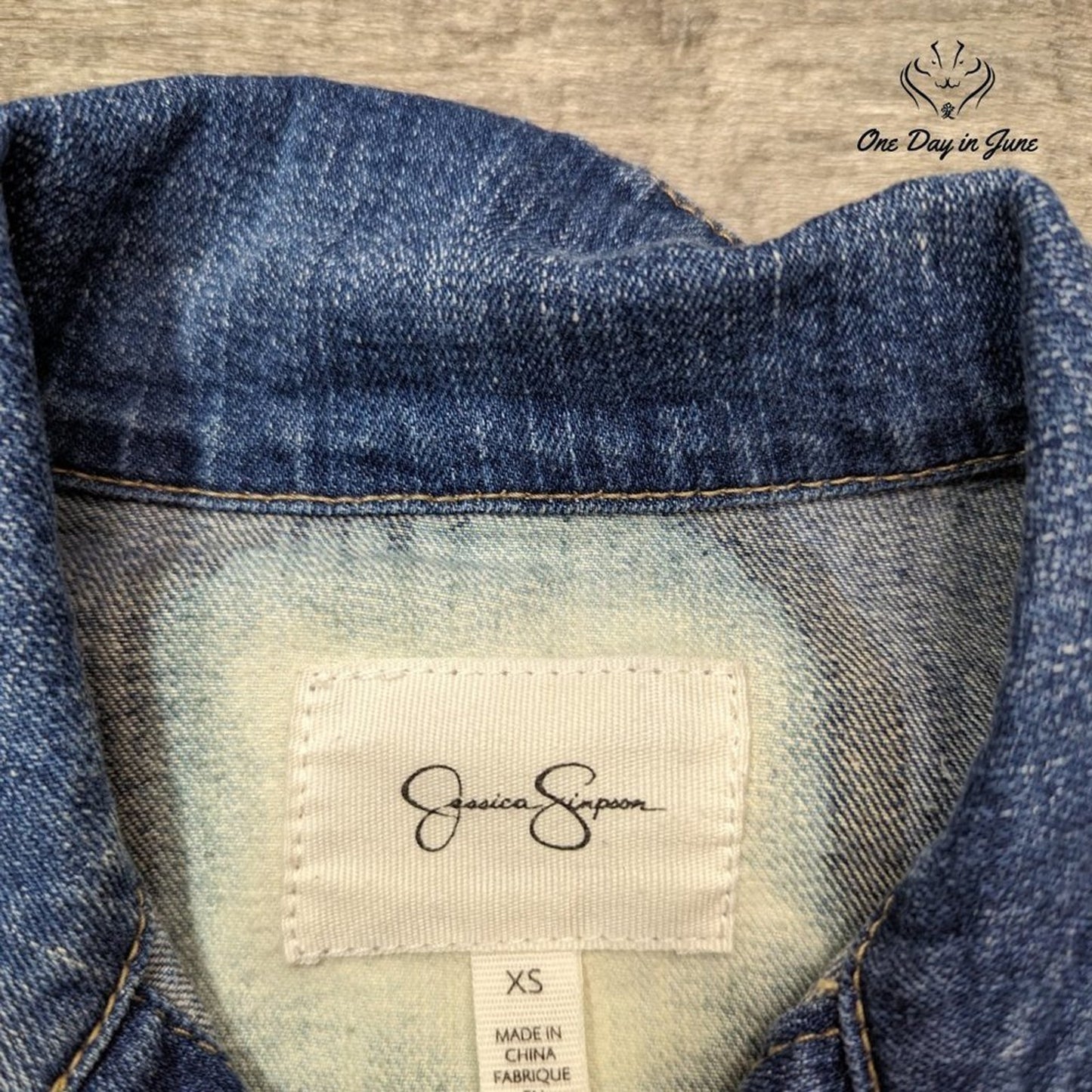 Jessica Simpson Denim Jacket Size XS