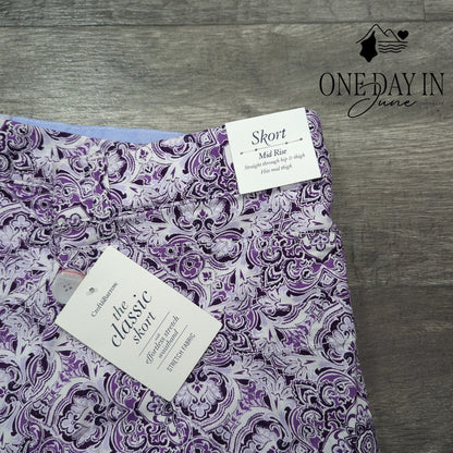 Croft & Barrow Mid Rise Skort Size 16