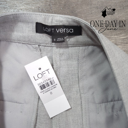 Loft Versa Wide Leg Dress Pants Size 8