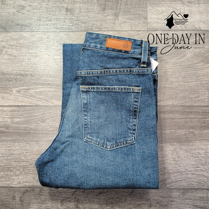 AG Adriano Goldschmied Alexxis High Rise Vintage Straight Jeans Blue NWT Size 4