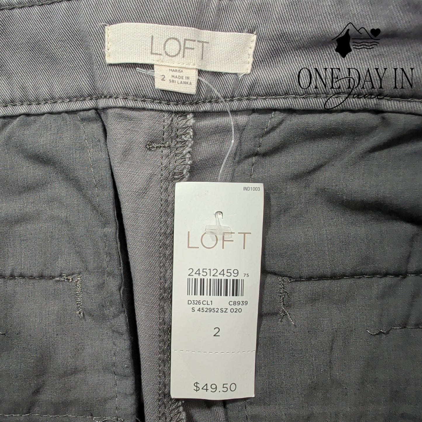Loft Bermuda Shorts Size 2