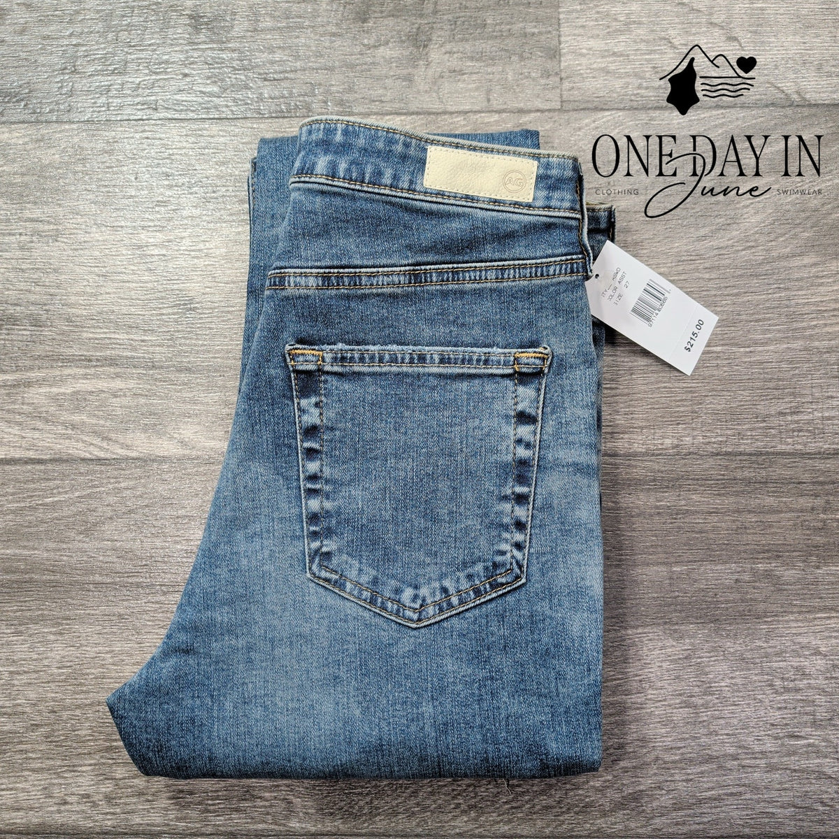 AG Adriano Goldschmied The Sophia High Rise Skinny Jeans NWT Size 4 (27)
