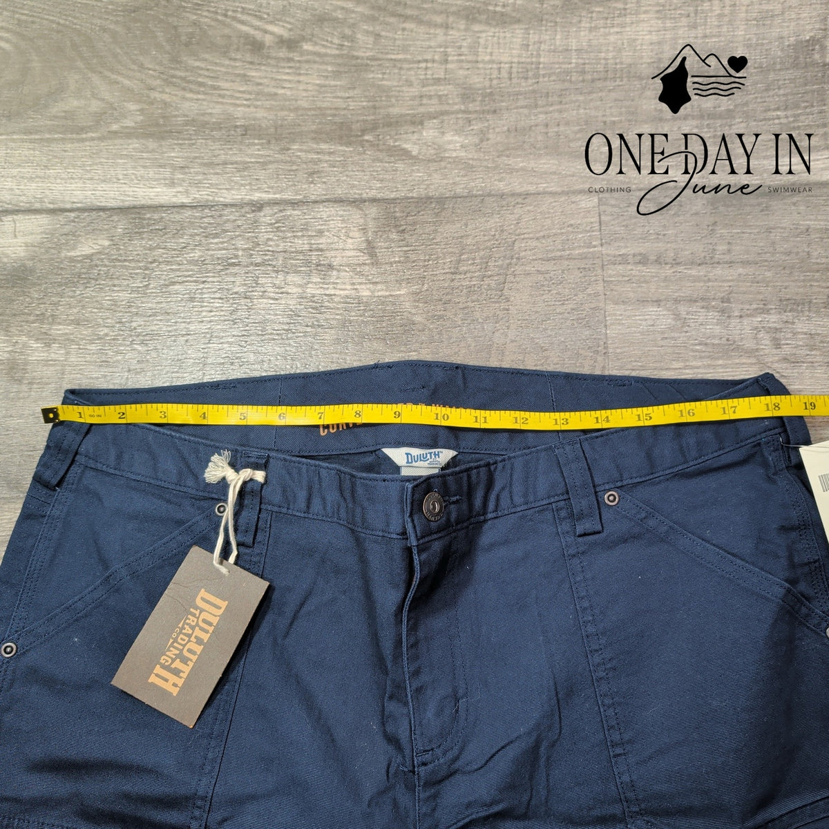 Duluth Trading DuluthFlex Fire Hose Cargo Work Pants Navy NWT Size 16