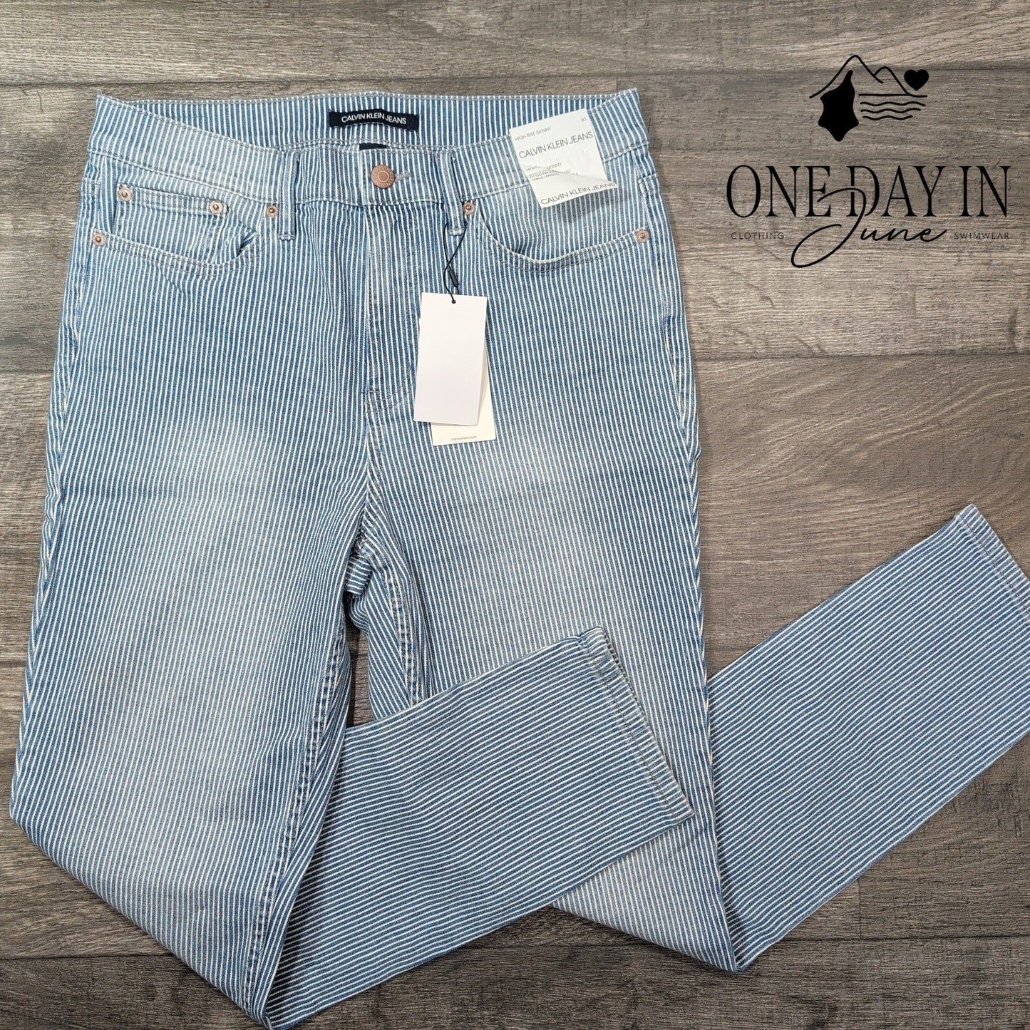 Calvin Klein High Rise Skinny Jeans Size 10 (30)