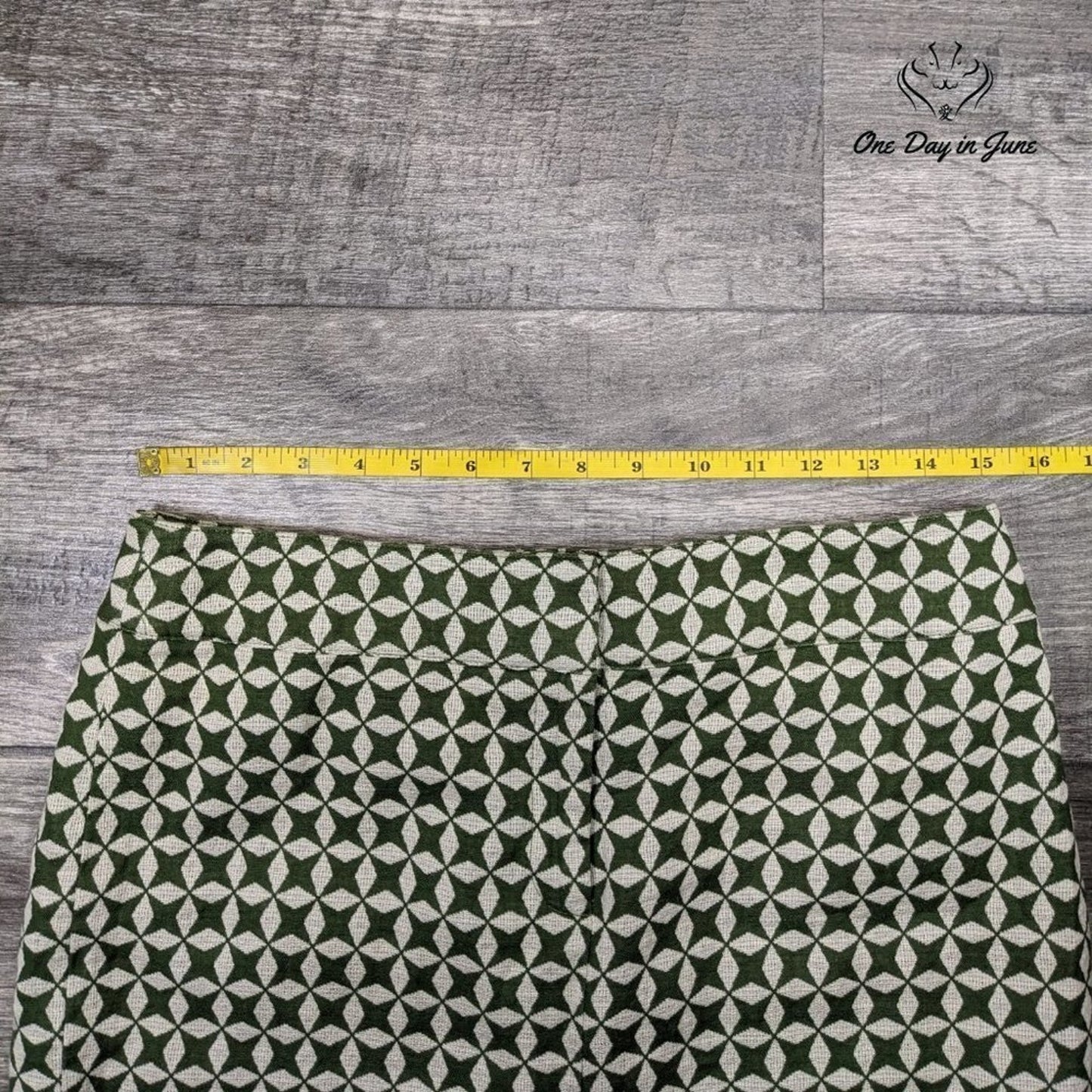 Loft Abstract Pencil Skirt Size 6