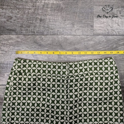 Loft Abstract Pencil Skirt Size 6