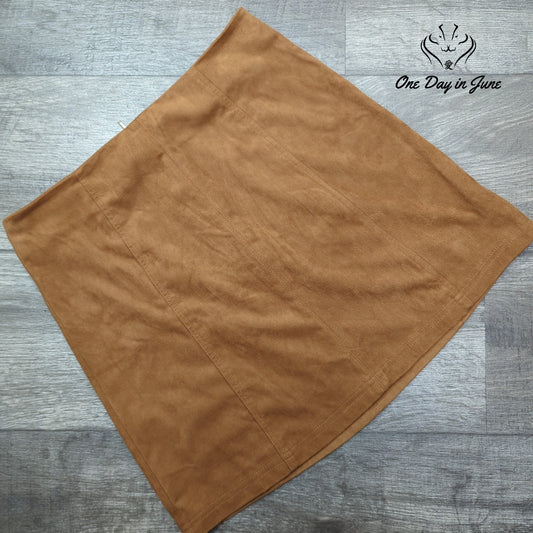 Mi Ami Faux Suede Mini Skirt Size S