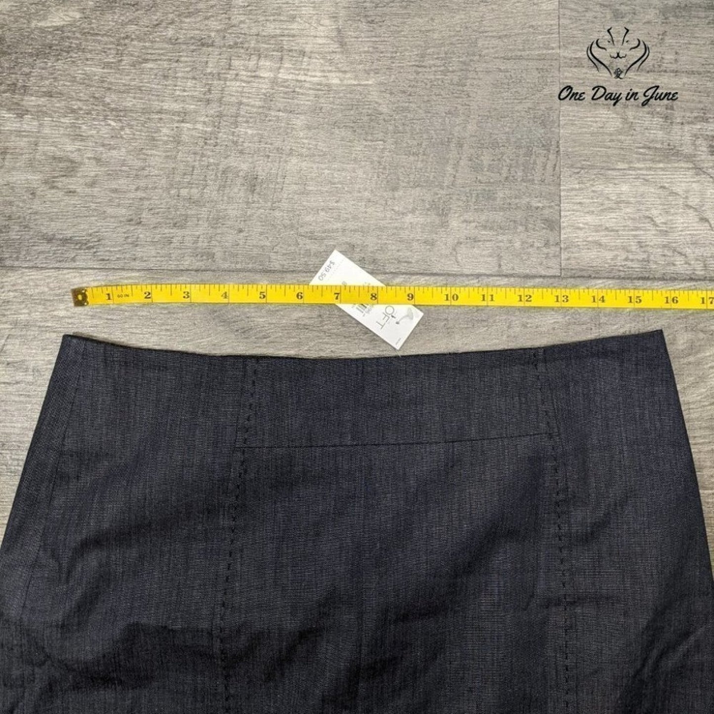 Loft Lined Midi Skirt Size 8