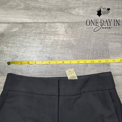 Loft Petite Marisa Crop Dress Pants Black NWT $79.50 Size 2P