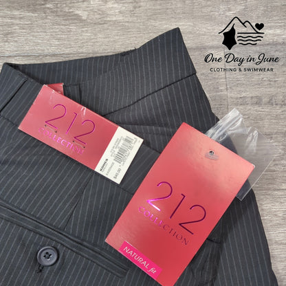 212 Collection Natural Fit Straight Leg Dress Pants Size 8