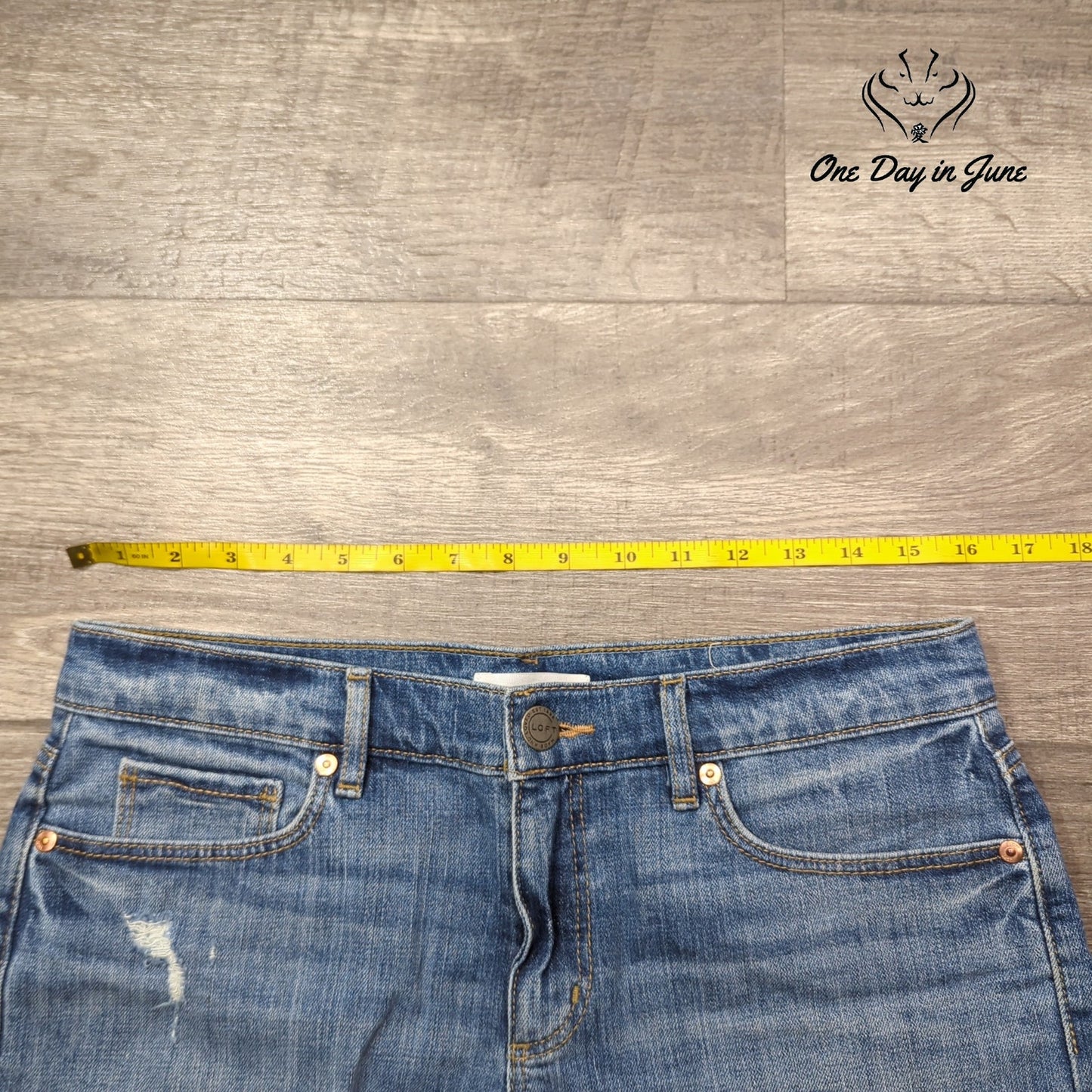 Loft Denim Shorts Size 2