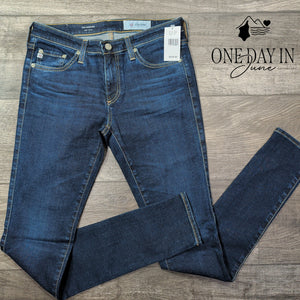 AG Adriano Goldschmied The Legging Super Skinny Dark Wash Jeans NWT Size 4 (27)