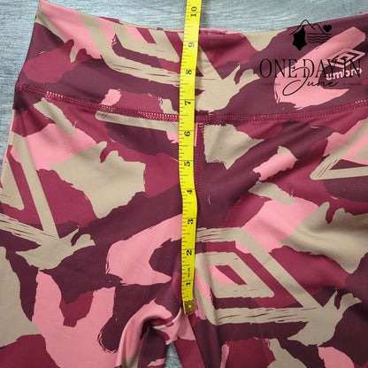 Umbro Pink Camo Leggings Size M