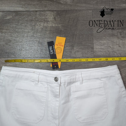 Ruby Rd. Petite Capri Jeans Size 16P