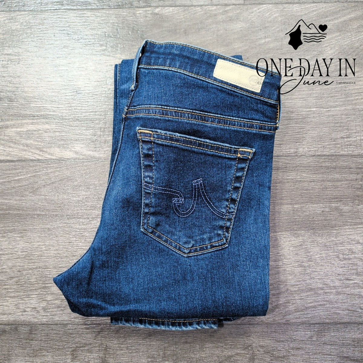 AG Adriano Goldschmied The Legging Ankle Super Skinny Jeans Blue NWT $215 Size 4