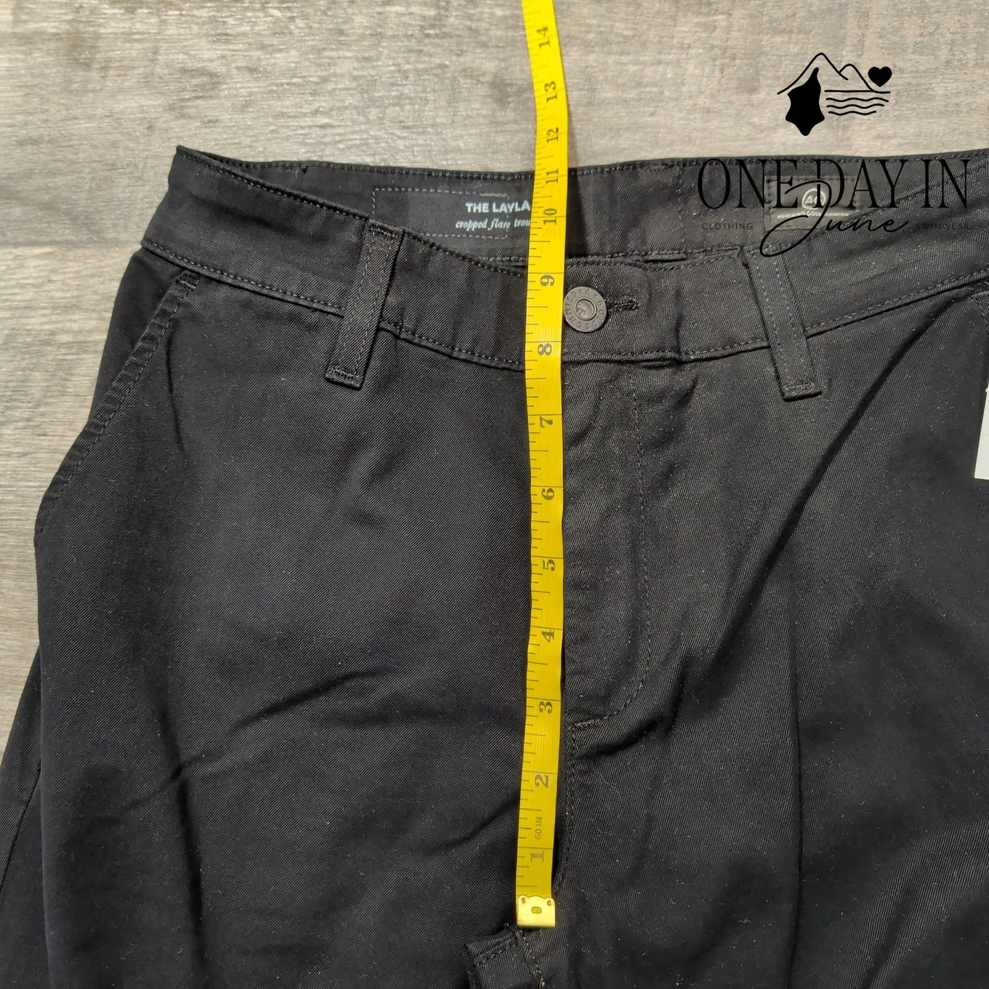 AG Adriano Goldschmied The Layla Cropped Flare Trouser Jeans Size 4 (27)