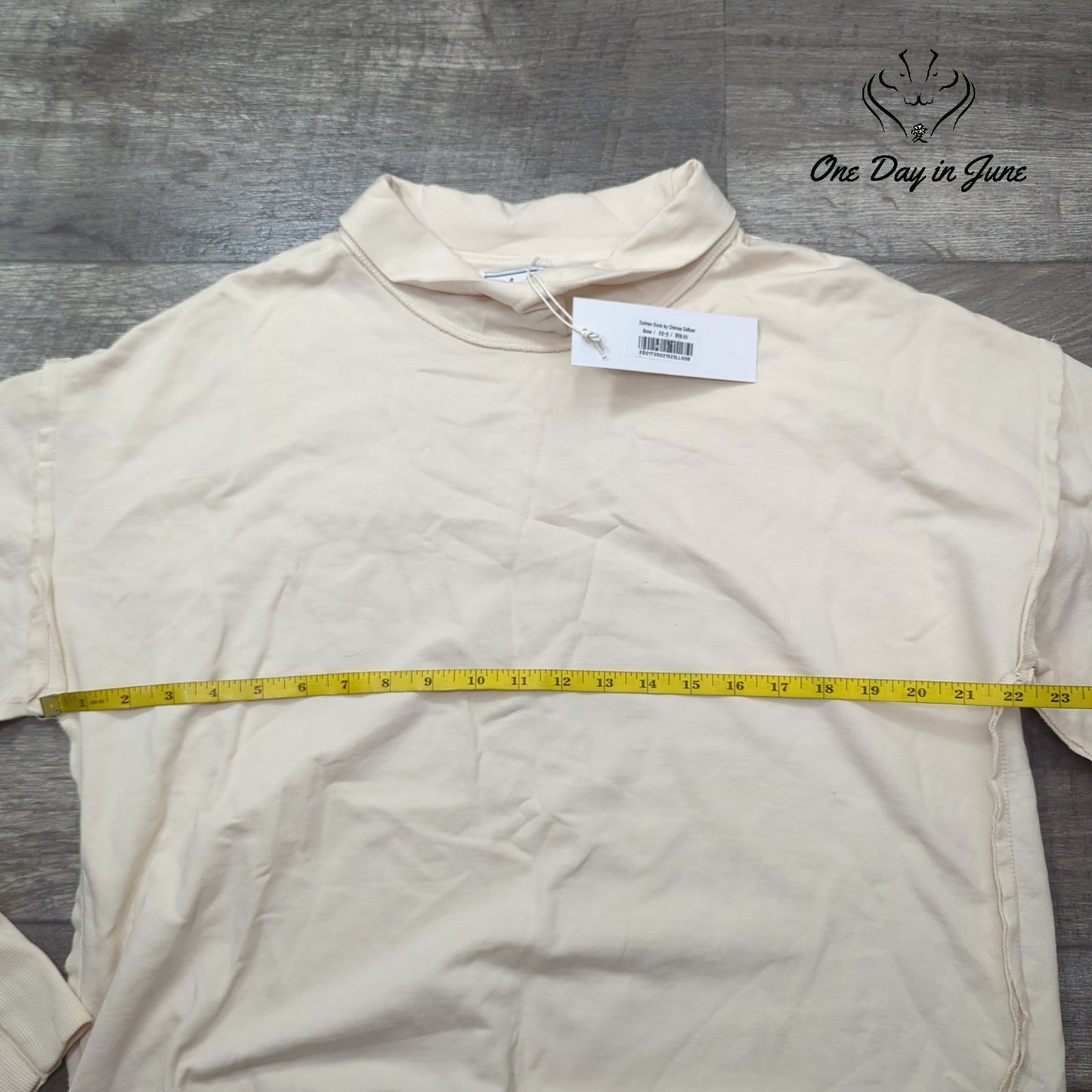 Chelsea DeBoer Mock Turtle Neck Long Sleeve Sweatshirt Size XS/S