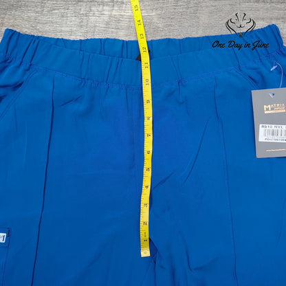 Maevn Matrix Impulse 8510 Cargo Scrub Pants Royal Blue NWT Size L