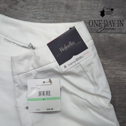 Rafaella Slim Ankle Pants Size 8