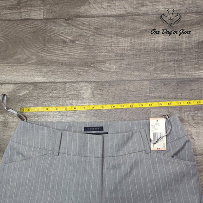 Anne Klein Delano Grey Heather Dress Pants Size 12