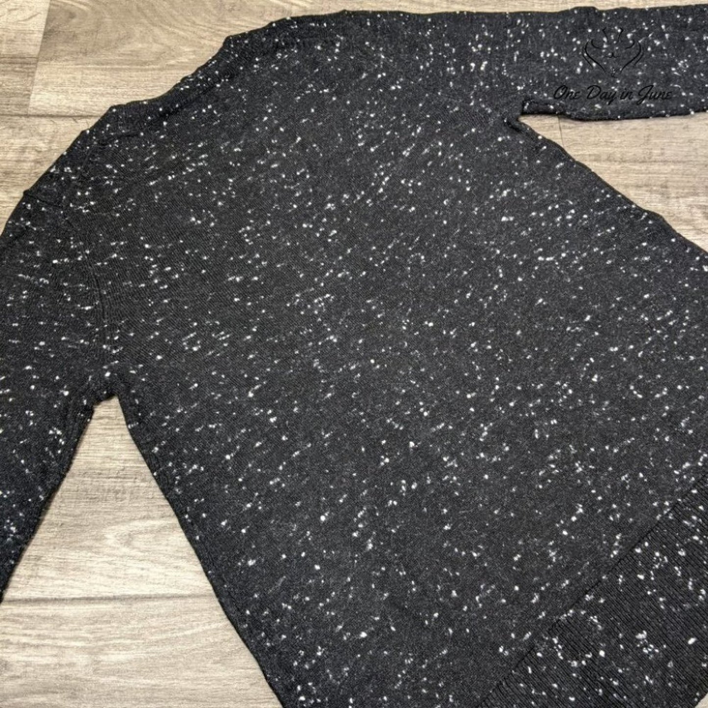 Loft Petites Speckled Lightweight Keyhole Sweater Size XXS