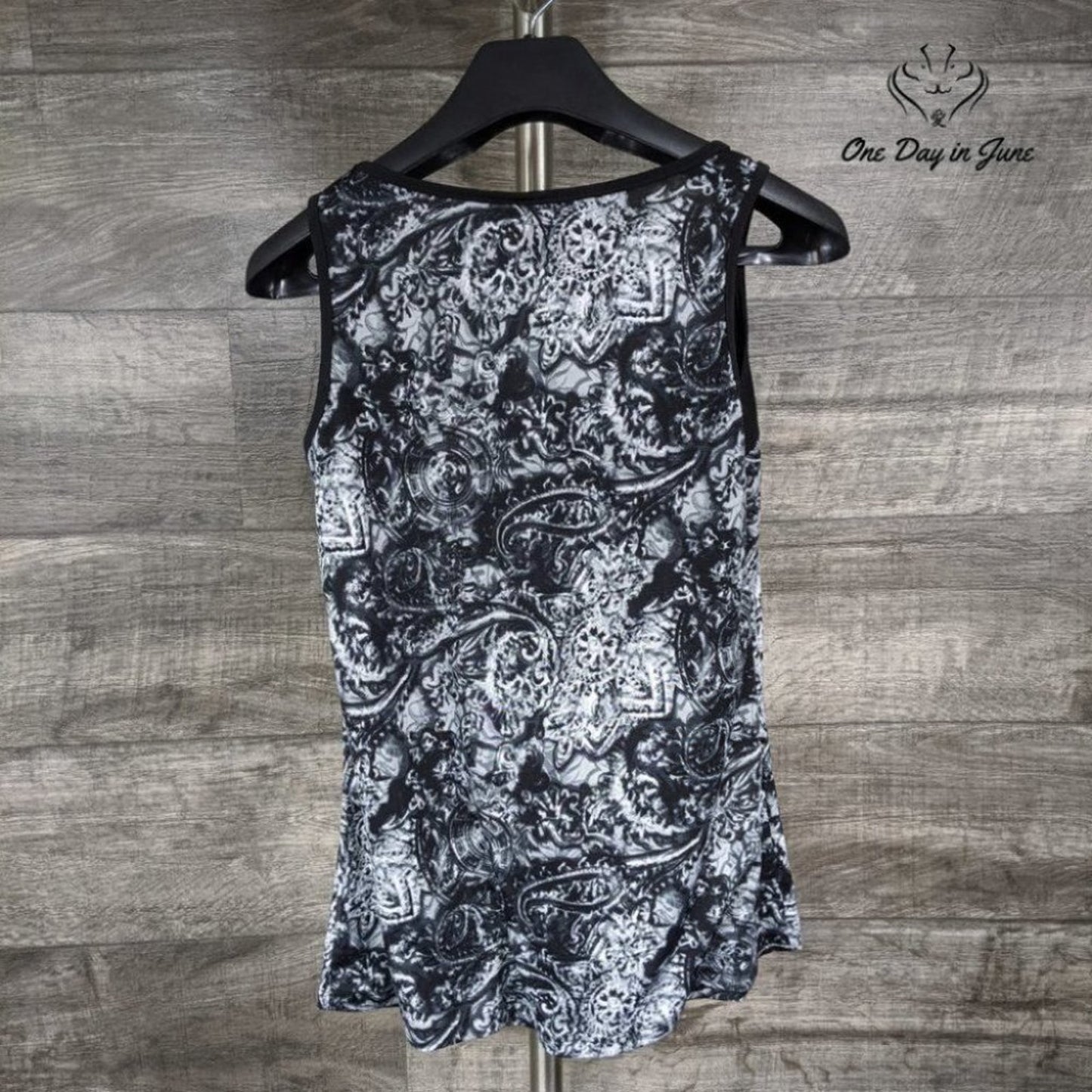 Agenda Flowered Tank Top Size S