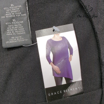 Grace Elements 3/4 Sleeve Top Size XL