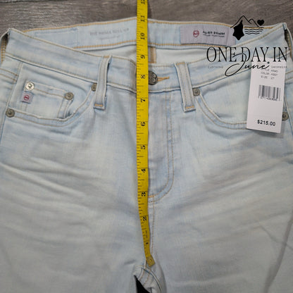AG Adriano Goldschmied The Prima Roll Up Straight Jeans Size 4 (27)