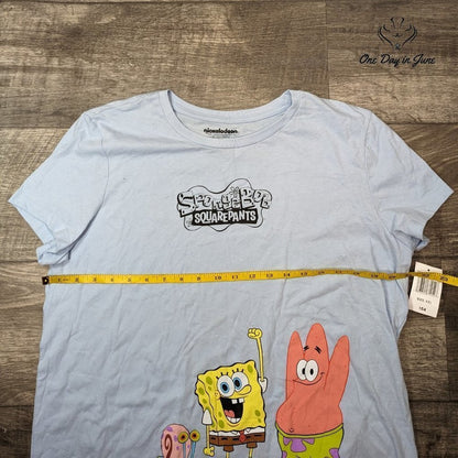 Nickelodeon Sponge Bob Square Pants Tee Shirt Size XXL