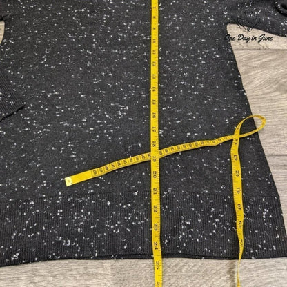 Loft Petites Speckled Lightweight Keyhole Sweater Size XXS