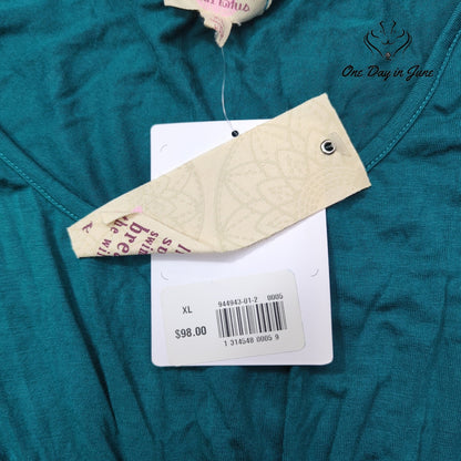 Athleta Pink Lotus Long Sleeve Casual Dress Size XL