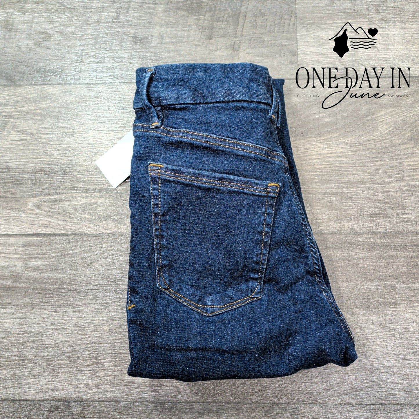 Good American Good Waist Skinny High Rise Jeans Size 10 (6-12)
