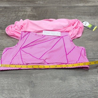 Xersion Girls Plus Double Up Active Tank Top Pink NWT Size 14.5-16.5 Plus