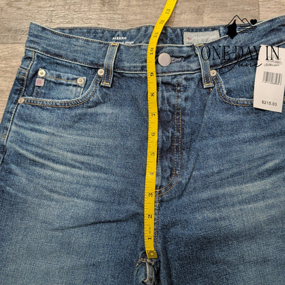 AG Adriano Goldschmied Alexxis High Rise Vintage Straight Jeans Blue NWT Size 4