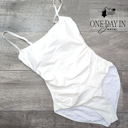 Eomenie Tummy Control One Piece Swimsuit Size M