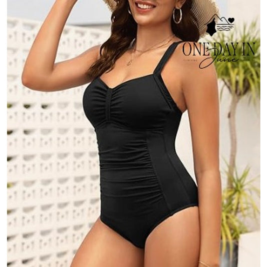 Tempt Me Tummy Control One Piece Swimsuit Size L