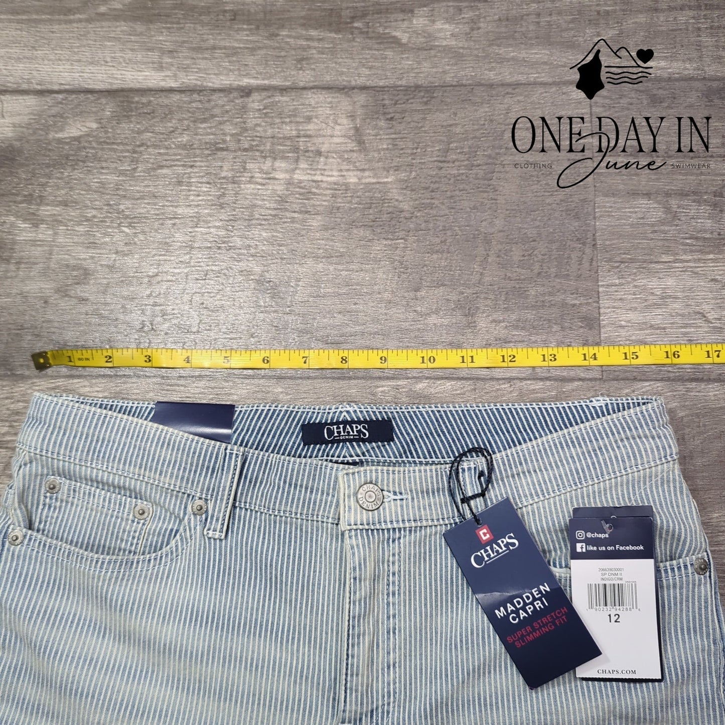 Chaps Madden Capri Jeans Size 12