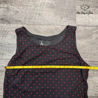 KS Collection Women's Sleeveless Lined Top Size 14