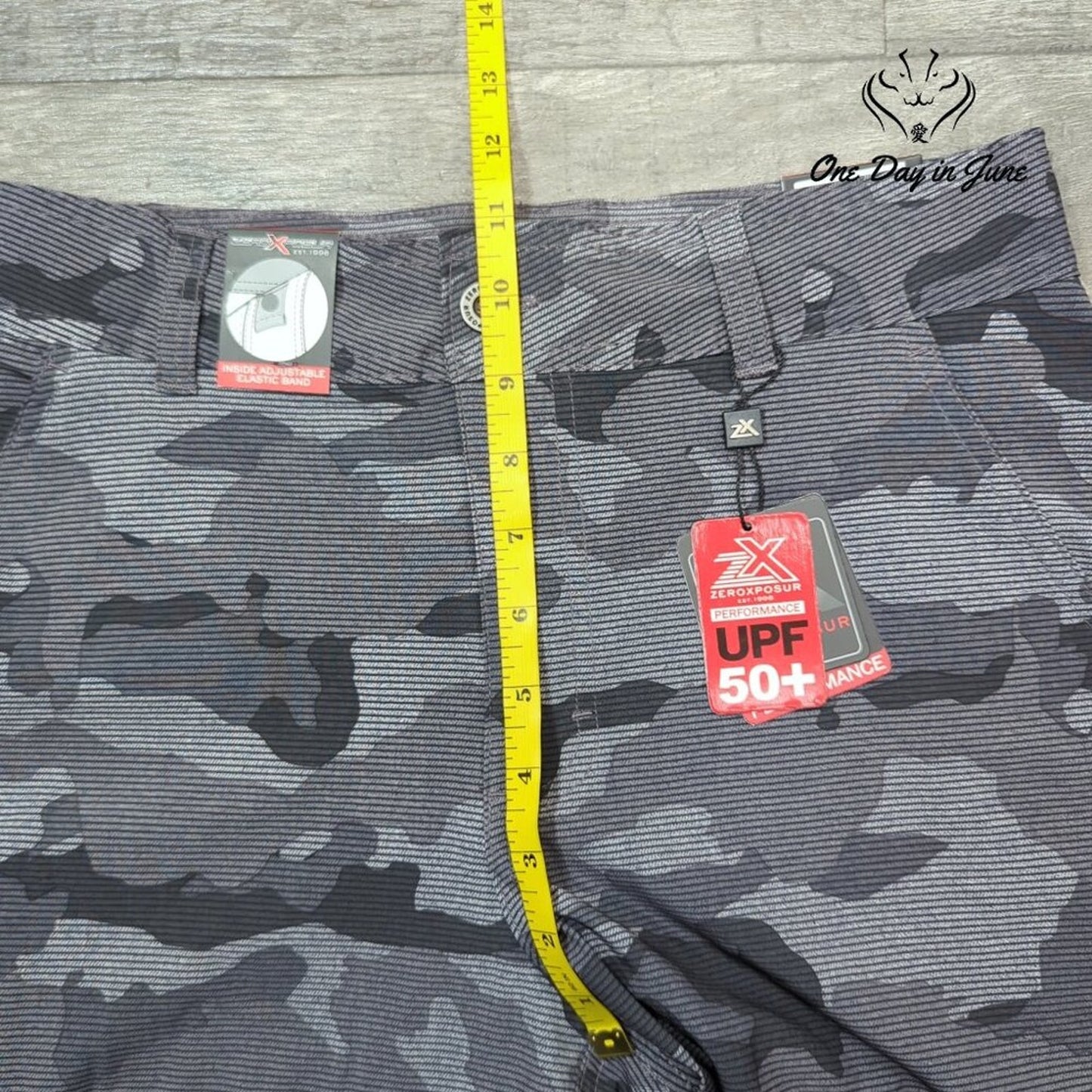 Xersion Camo Print Performance Shorts Size 14