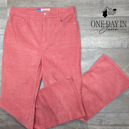 Old Navy Higher High Rise Flare Corduroy Pants Size 12
