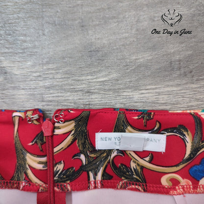New York & Company Floral Pencil Skirt Size 4